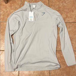 Gymshark Medium Gray Quarter zip